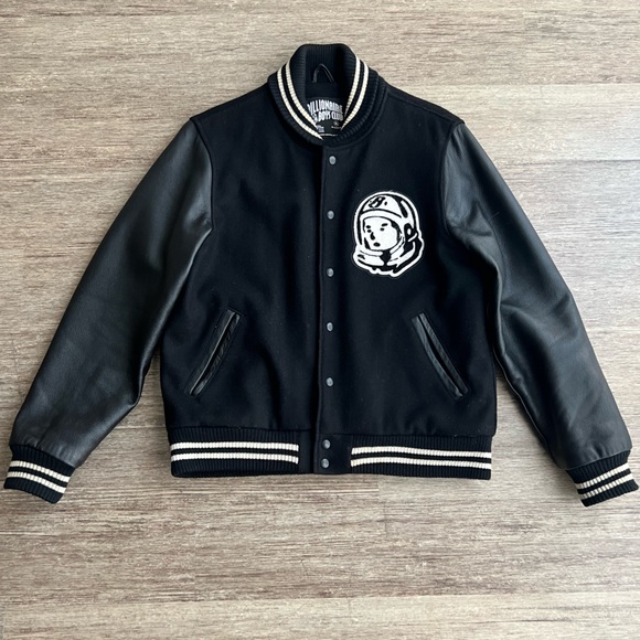 Billionaire Boys Club Black Vintage Varsity Jacket Size XL